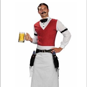 Men’s Halloween Bar Keep costume
